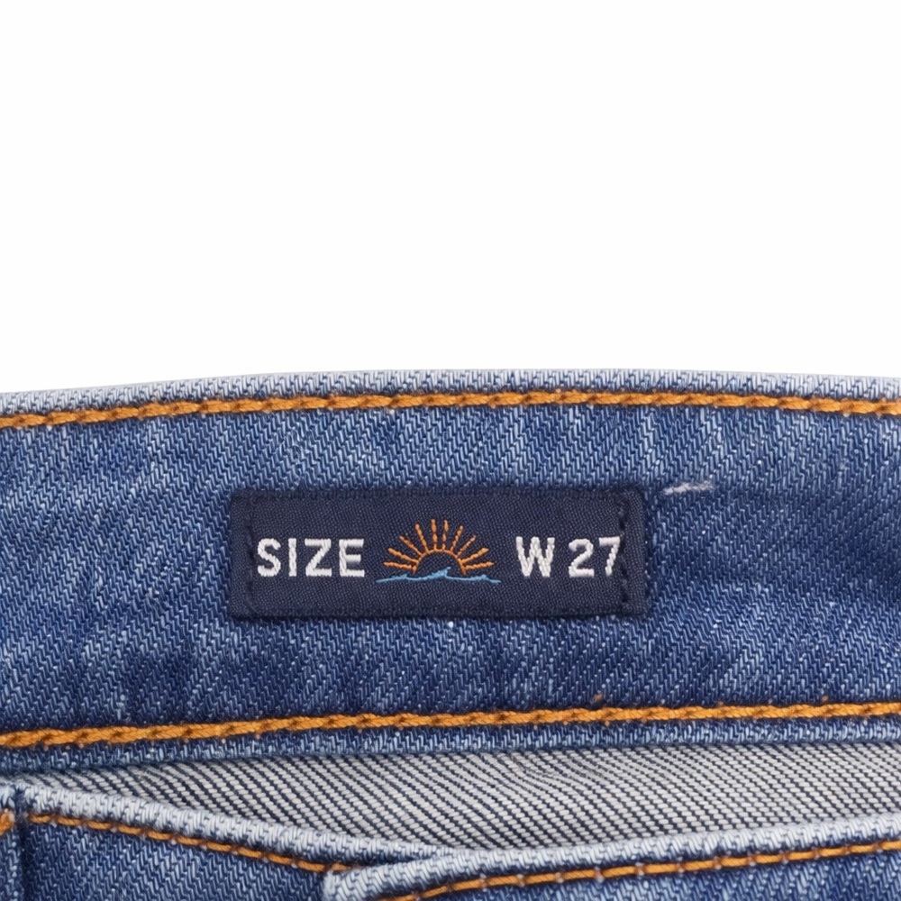 Faherty Light Blue Wide-Leg Jeans - Picture 8 of 16